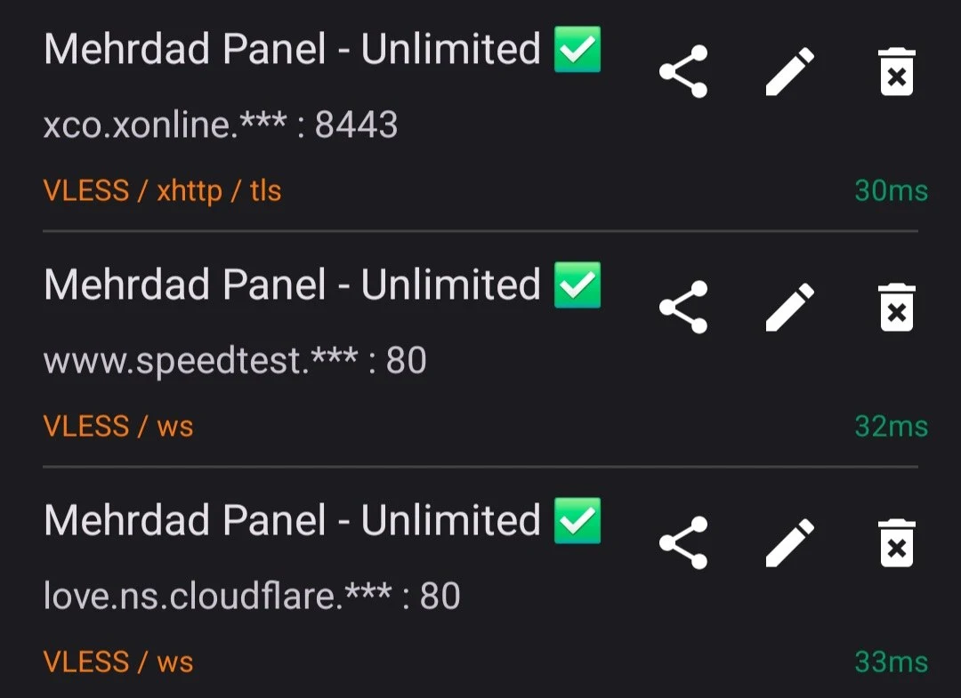 کانفیگ V2ray اختصاصی